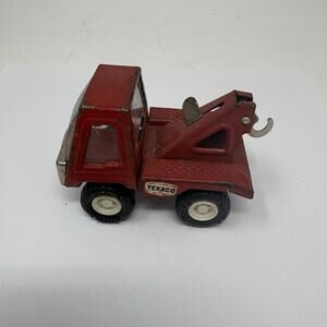 Buddy L Vintage Texaco Gas Oil Pressed Steel Tow Truck Lever Vintage Advertising
